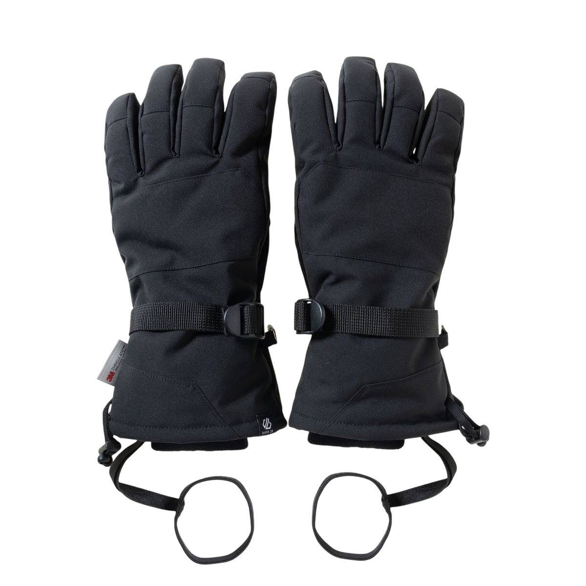 Black - Front - Dare 2B Mens Pinnacle II Ski Gloves