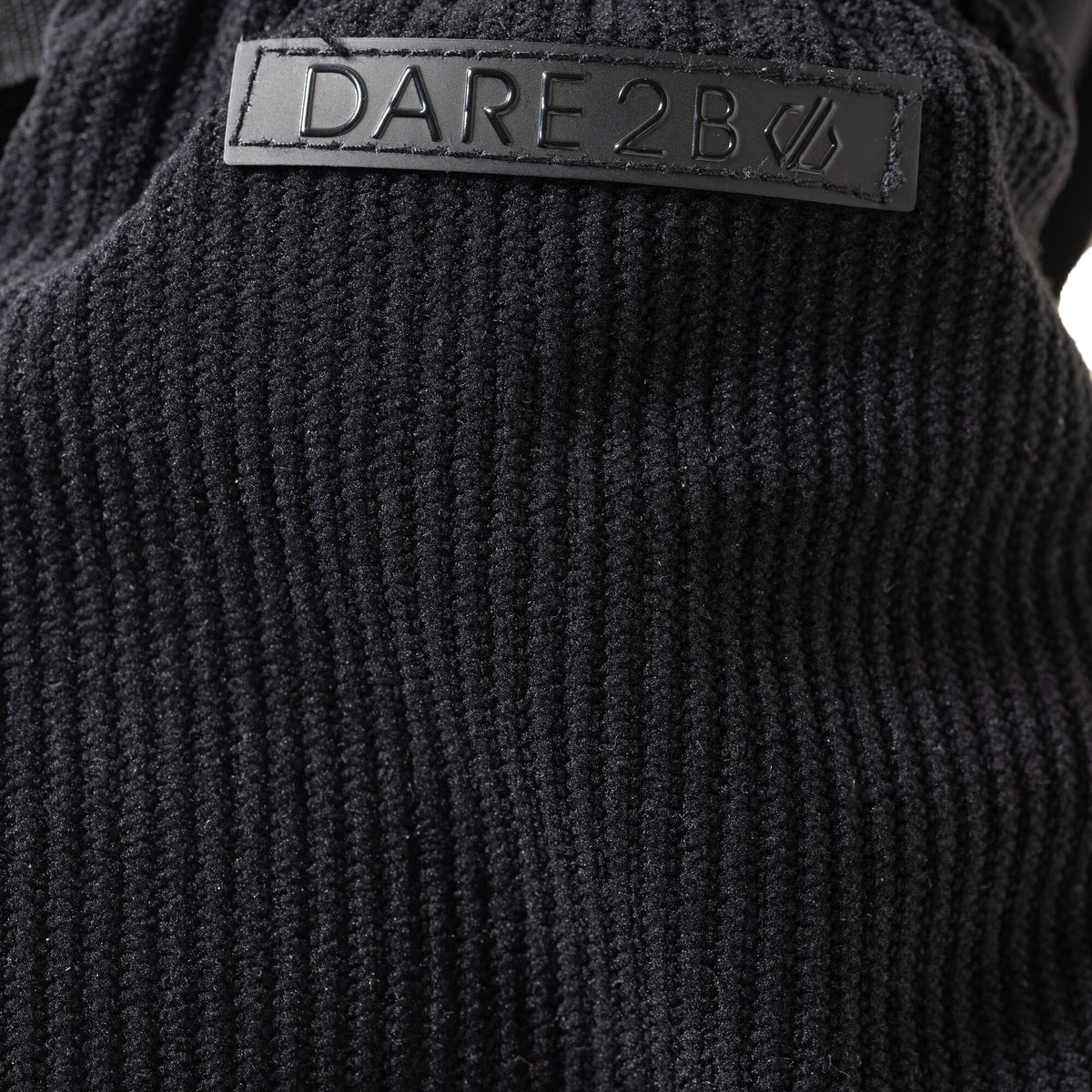 Black - Side - Dare 2B Womens-Ladies Glitz Ski Gloves