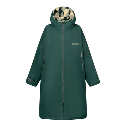 Deep Pine - Front - Regatta Unisex Adult Brush Stroke Changing Robe