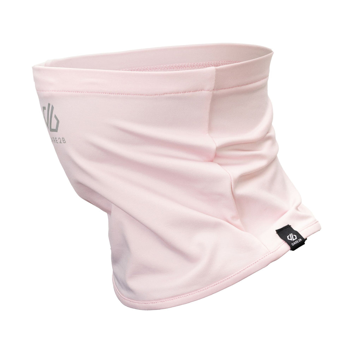 Pink Haze - Back - Dare 2B Childrens-Kids Frequent Logo Stretch Neck Gaiter