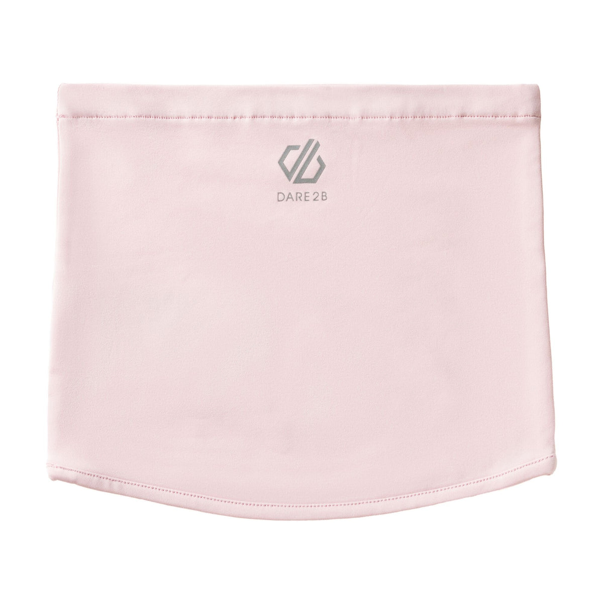Pink Haze - Front - Dare 2B Childrens-Kids Frequent Logo Stretch Neck Gaiter