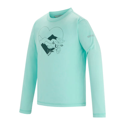 Water Ballet - Side - Regatta Childrens-Kids Alvarado Heart T-Shirt