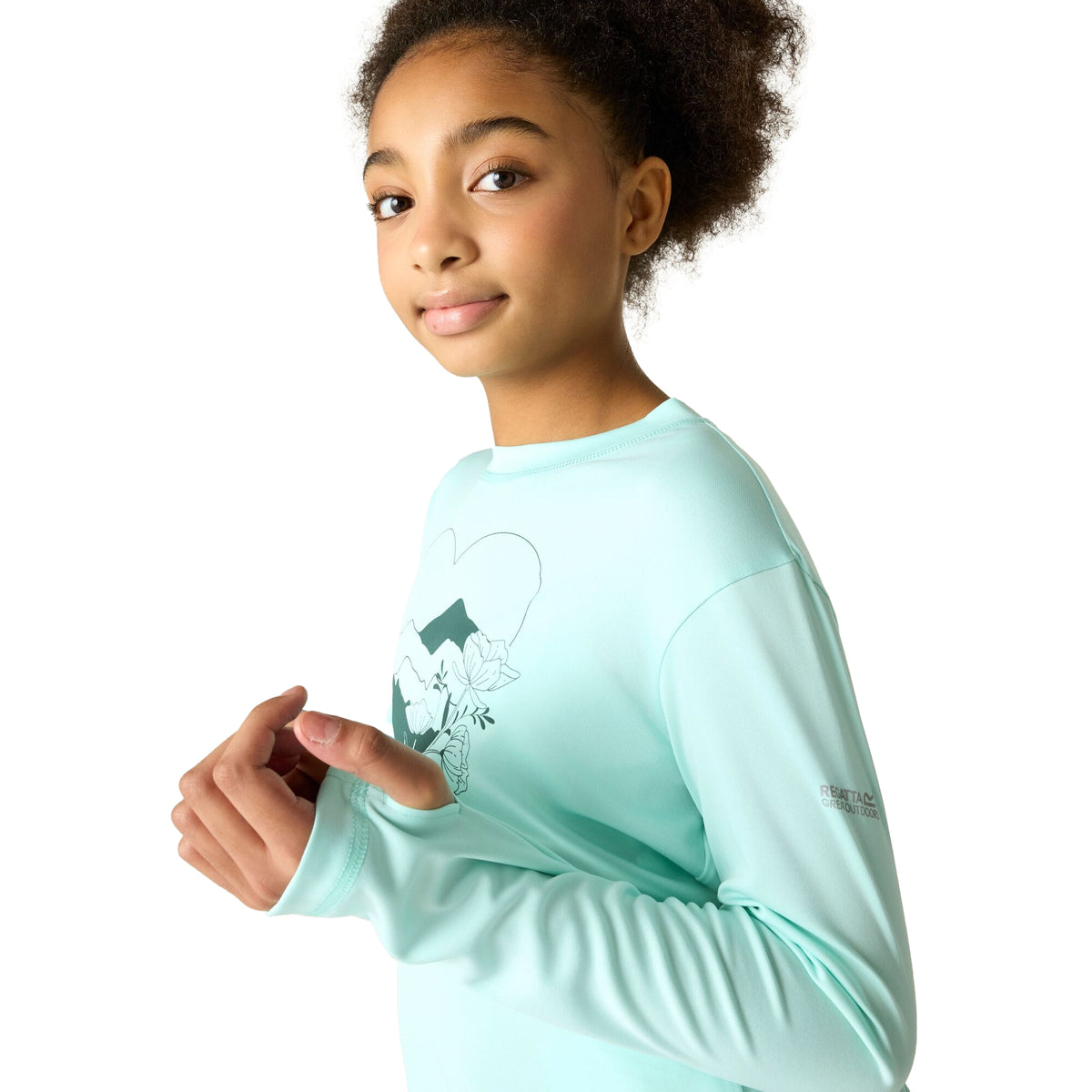 Water Ballet - Pack Shot - Regatta Childrens-Kids Alvarado Heart T-Shirt