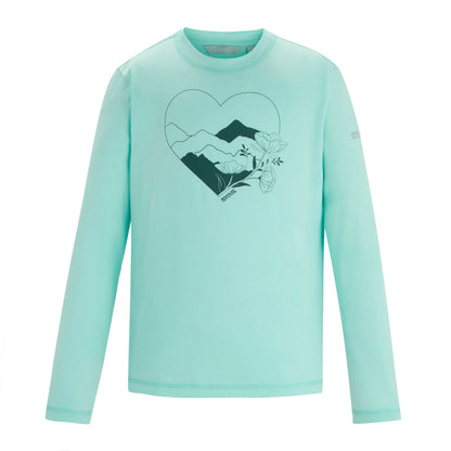 Water Ballet - Front - Regatta Childrens-Kids Alvarado Heart T-Shirt