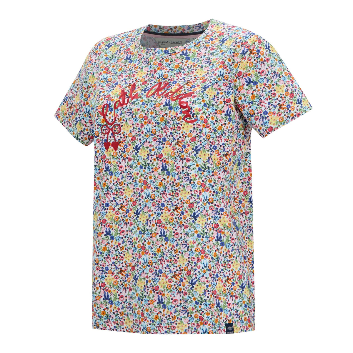 Cream Harmony - Side - Regatta Womens-Ladies Cath Kidston Ditsy Floral T-Shirt