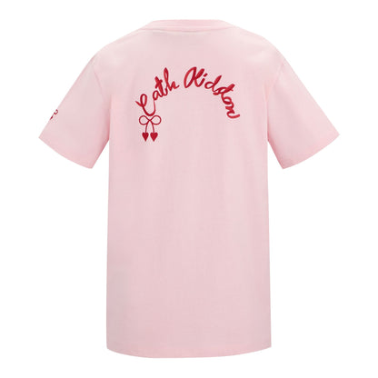 Pink - Back - Regatta Girls Cath Kidston Puppy Floral T-Shirt