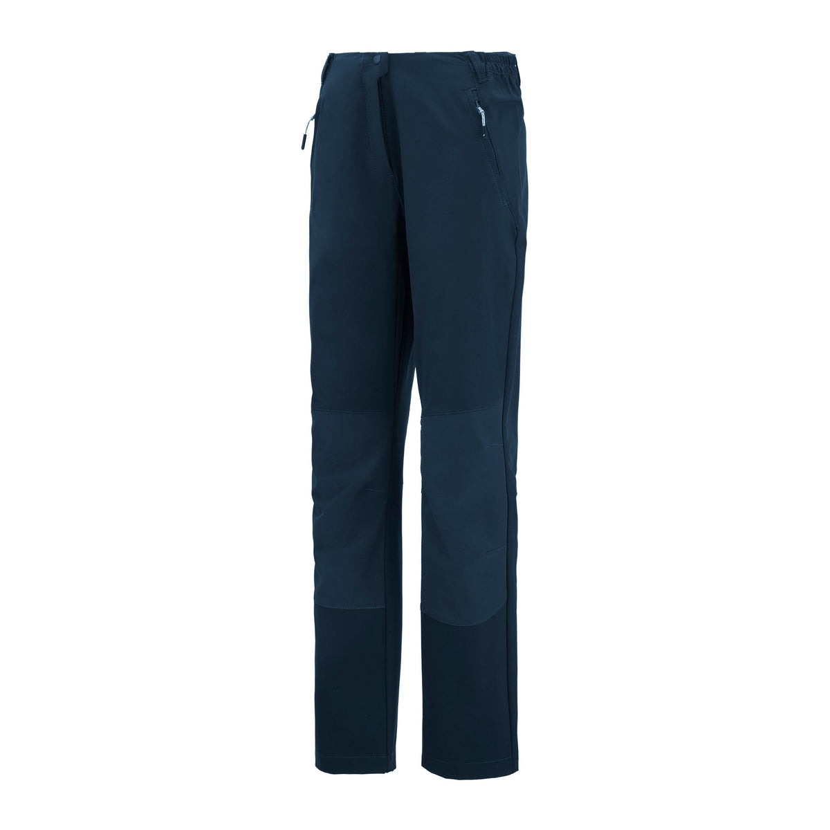 Navy - Side - Regatta Womens-Ladies Questra V Hiking Trousers