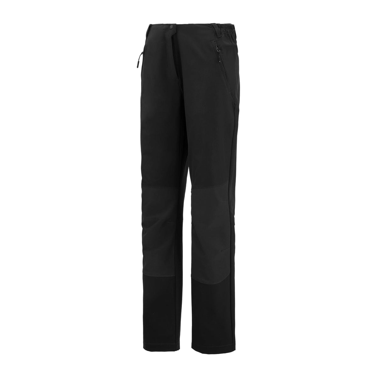 Black - Side - Regatta Womens-Ladies Questra V Hiking Trousers