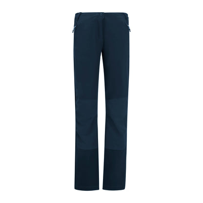 Navy - Front - Regatta Womens-Ladies Questra V Hiking Trousers