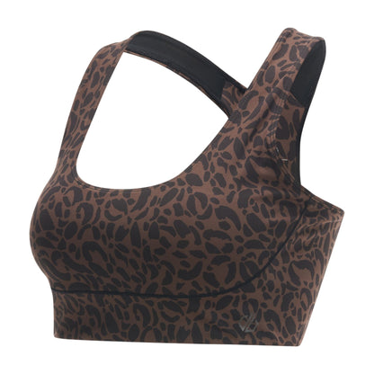 Hot Fudge - Side - Dare 2B Womens-Ladies Influential Leopard Print Sports Bra
