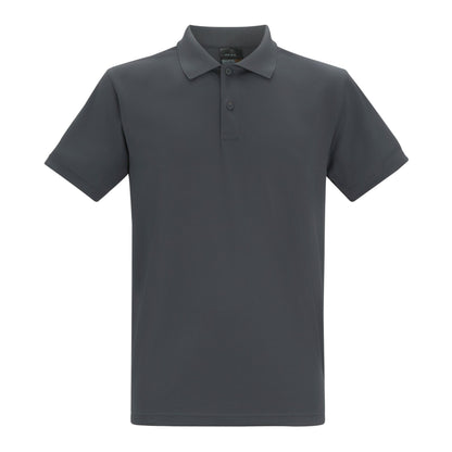 Solid Grey - Front - Regatta Professional Mens Pique Polo Shirt