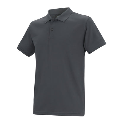 Solid Grey - Side - Regatta Professional Mens Pique Polo Shirt