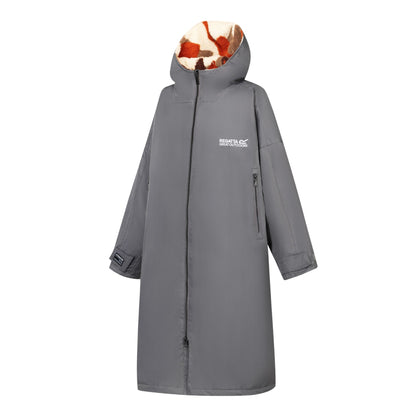 Iron - Side - Regatta Unisex Adult Abstract Mountain Waterproof Changing Robe