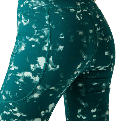 Mediterranea - Close up - Regatta Womens-Ladies Brush Stroke Leggings