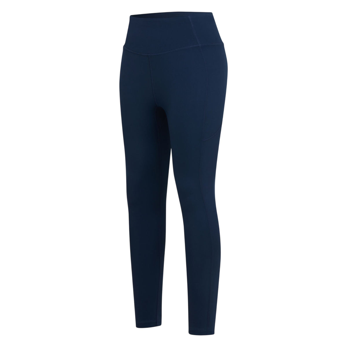 Navy - Side - Regatta Womens-Ladies Outdoor Comfort Leggings