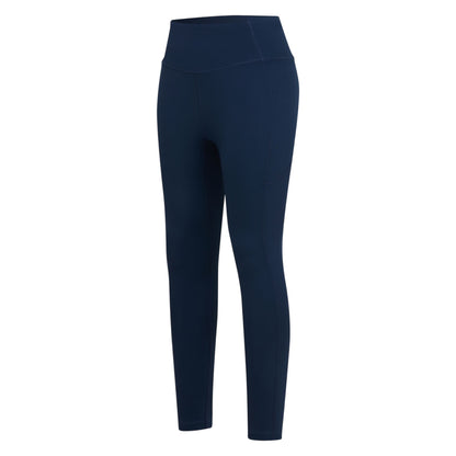 Navy - Side - Regatta Womens-Ladies Outdoor Comfort Leggings