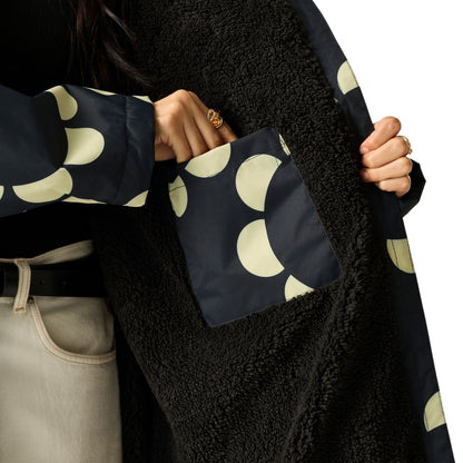 Black - Close up - Regatta Womens-Ladies Orla Kiely Daisy Hoop Changing Robe