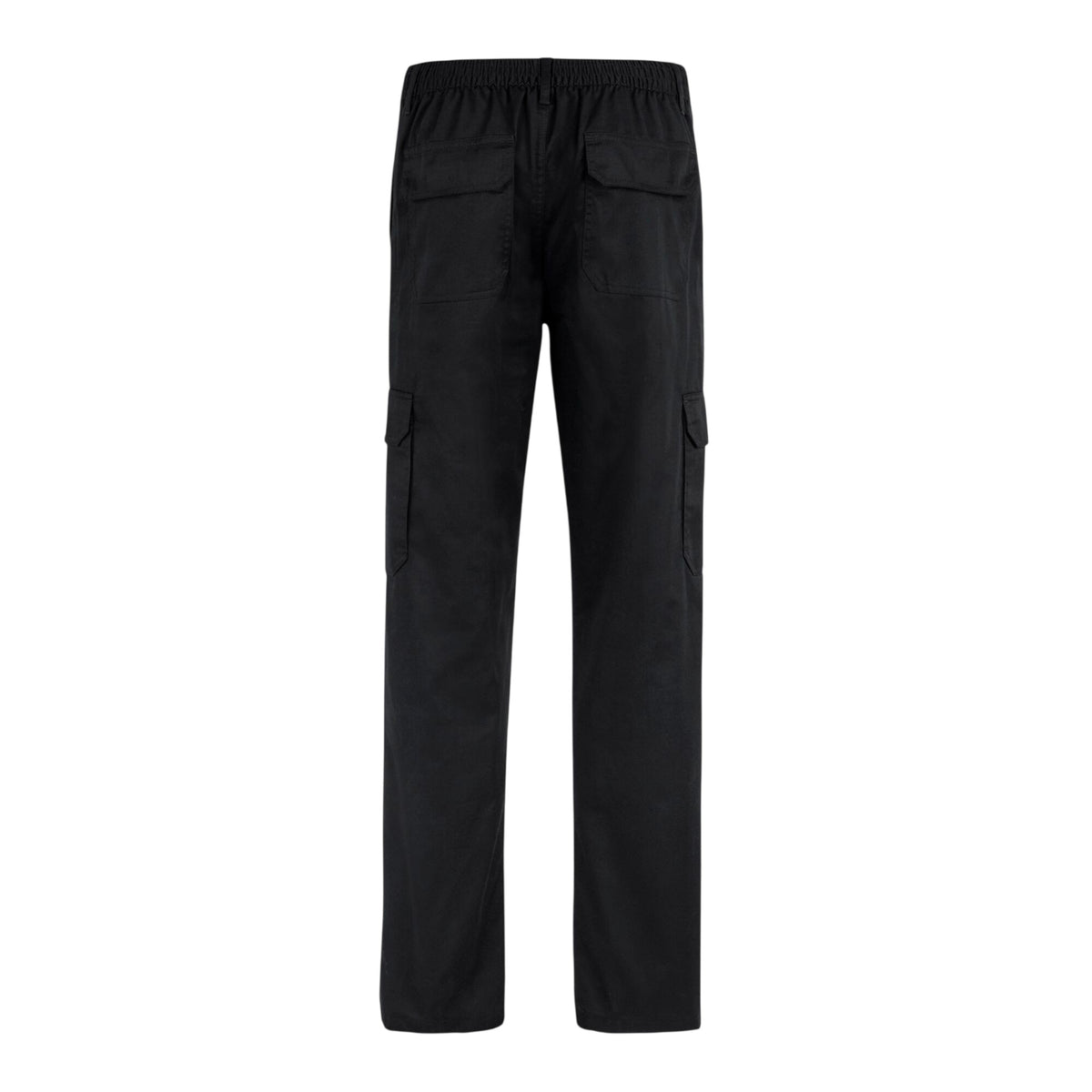 Black - Back - Regatta Professional Mens Essential Cargo Trousers