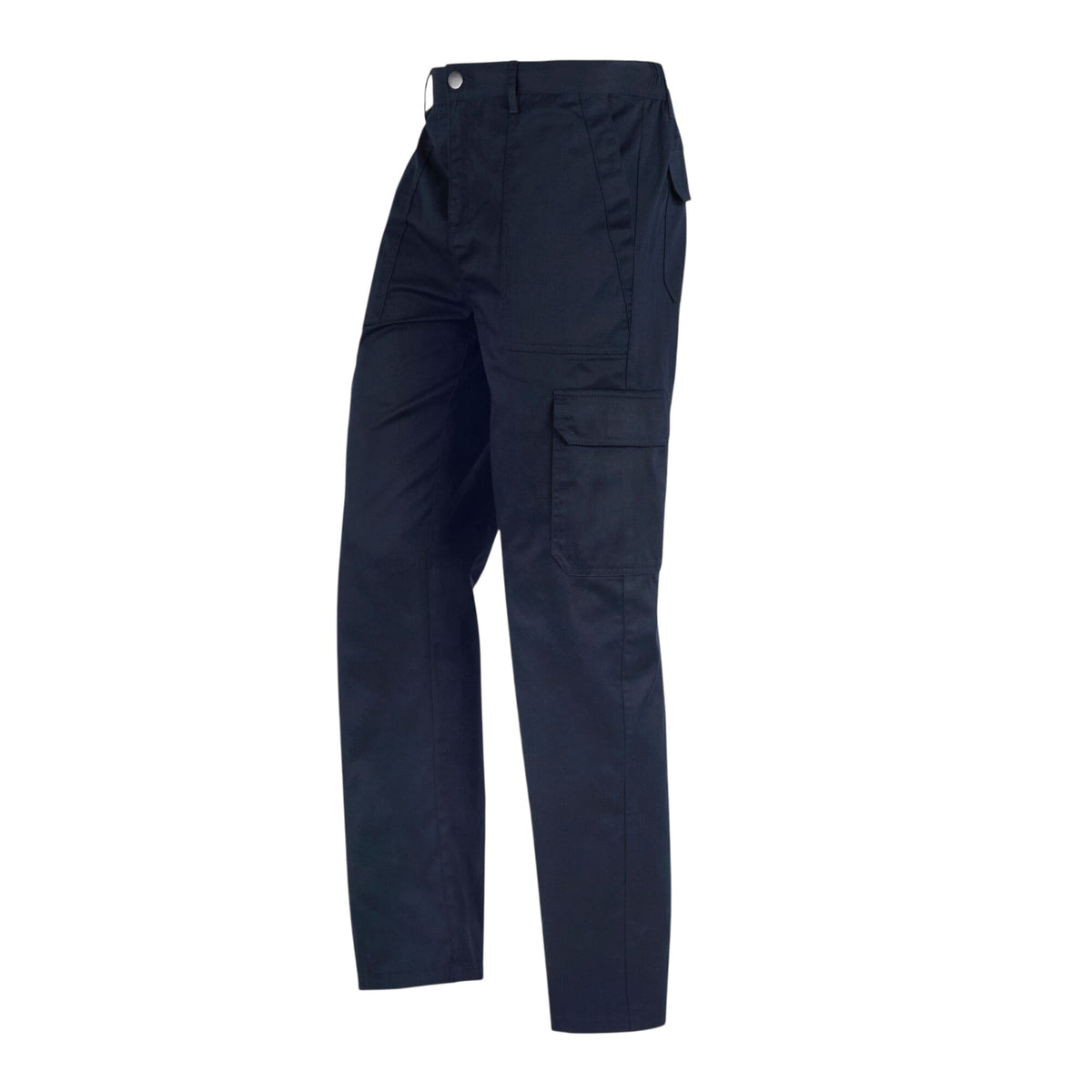Navy - Side - Regatta Professional Mens Essential Cargo Trousers