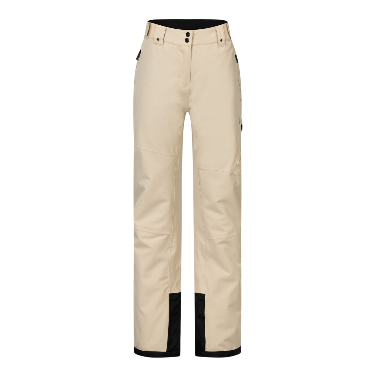 White Pepper - Front - Dare 2B Womens-Ladies Ice II Insulated Ski Trousers