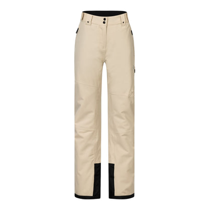 White Pepper - Front - Dare 2B Womens-Ladies Ice II Insulated Ski Trousers