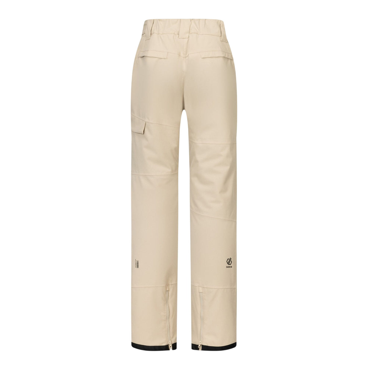 White Pepper - Back - Dare 2B Womens-Ladies Ice II Insulated Ski Trousers