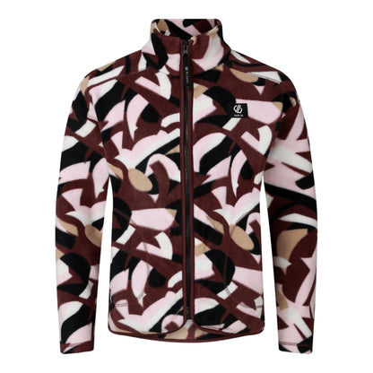 Huckleberry - Front - Regatta Childrens-Kids Wing It Abstract Full Zip Fleece Jacket