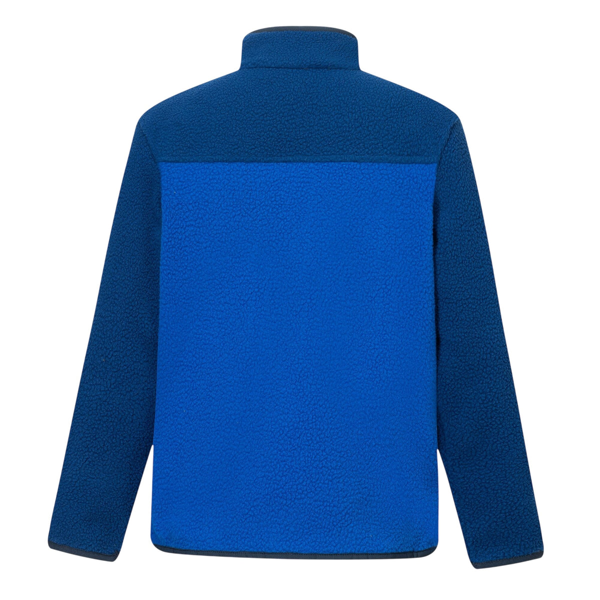 Aviator Blue-Olympian Blue - Back - Regatta Childrens-Kids Frankie Colour Block Fleece Jacket