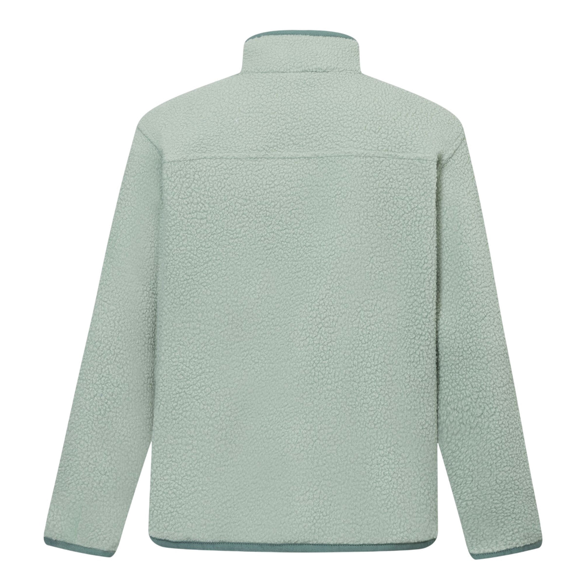Glacier Green-Dark Forest Green - Back - Regatta Childrens-Kids Frankie Colour Block Fleece Jacket