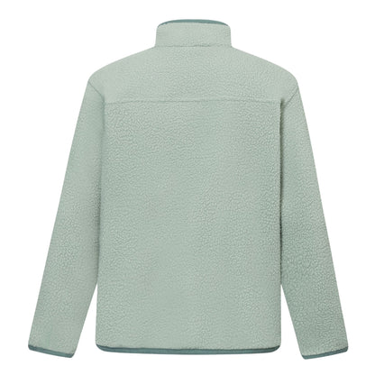 Glacier Green-Dark Forest Green - Back - Regatta Childrens-Kids Frankie Colour Block Fleece Jacket
