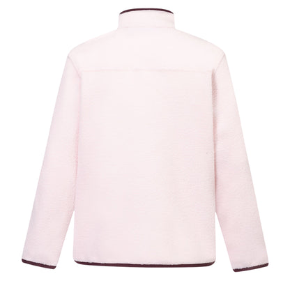 Pink Haze-Fig - Back - Regatta Childrens-Kids Frankie Colour Block Fleece Jacket