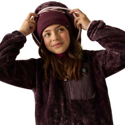 Huckleberry-Pink Haze - Lifestyle - Dare 2B Childrens-Kids Powder Fleece Jacket