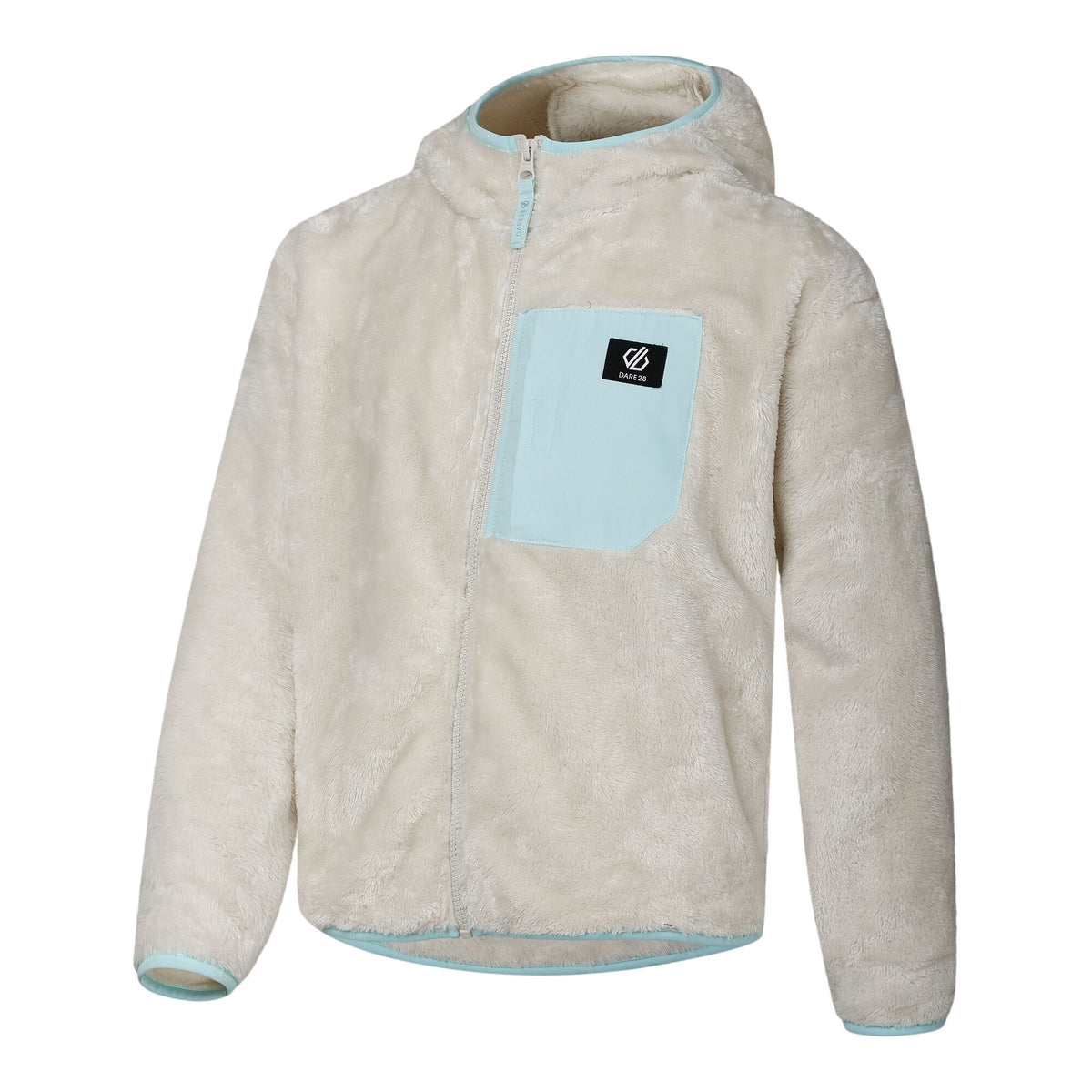 Almond Milk-Water Ballet - Side - Dare 2B Childrens-Kids Powder Fleece Jacket