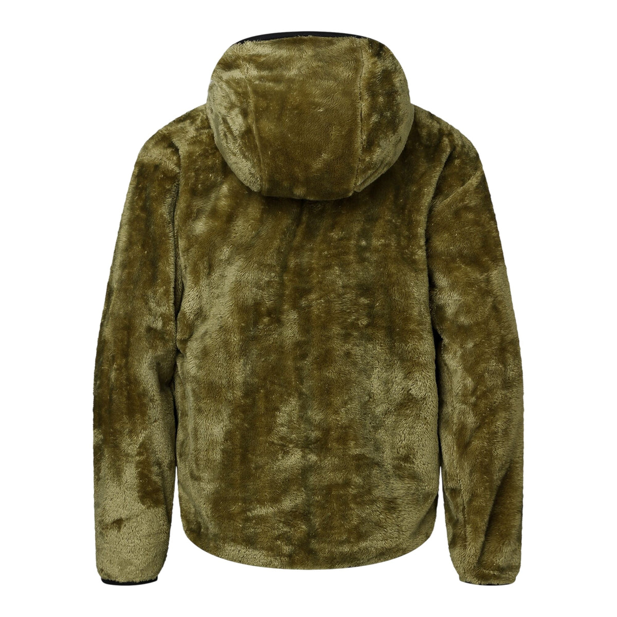 Martini Olive-Black - Back - Dare 2B Childrens-Kids Powder Fleece Jacket