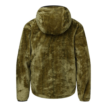 Martini Olive-Black - Back - Dare 2B Childrens-Kids Powder Fleece Jacket