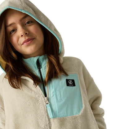 Almond Milk-Water Ballet - Lifestyle - Dare 2B Childrens-Kids Powder Fleece Jacket