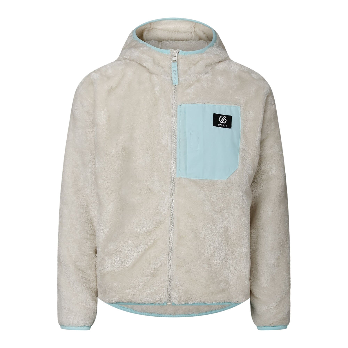 Almond Milk-Water Ballet - Front - Dare 2B Childrens-Kids Powder Fleece Jacket