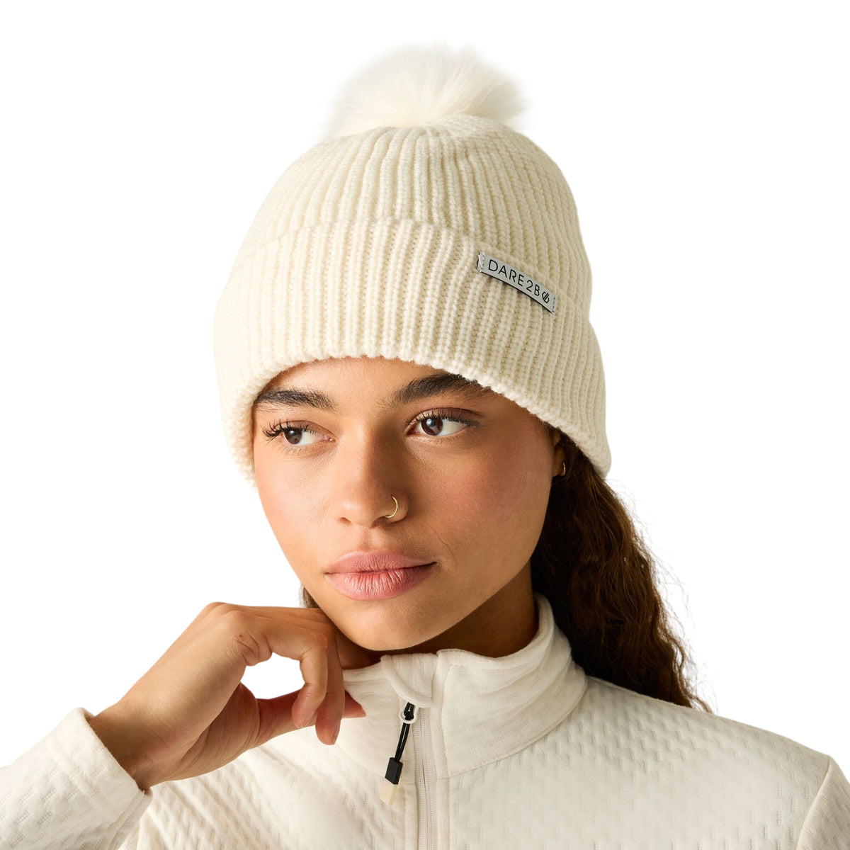 Egret - Pack Shot - Dare 2B Womens-Ladies Glitz Beanie