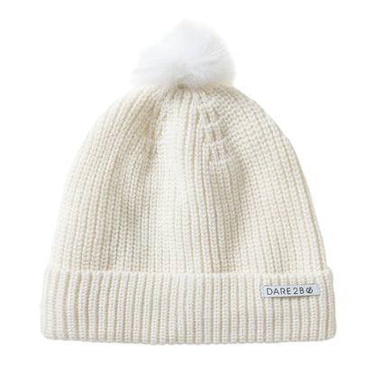 Egret - Front - Dare 2B Womens-Ladies Glitz Beanie