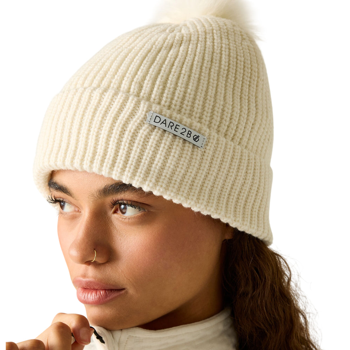 Egret - Lifestyle - Dare 2B Womens-Ladies Glitz Beanie