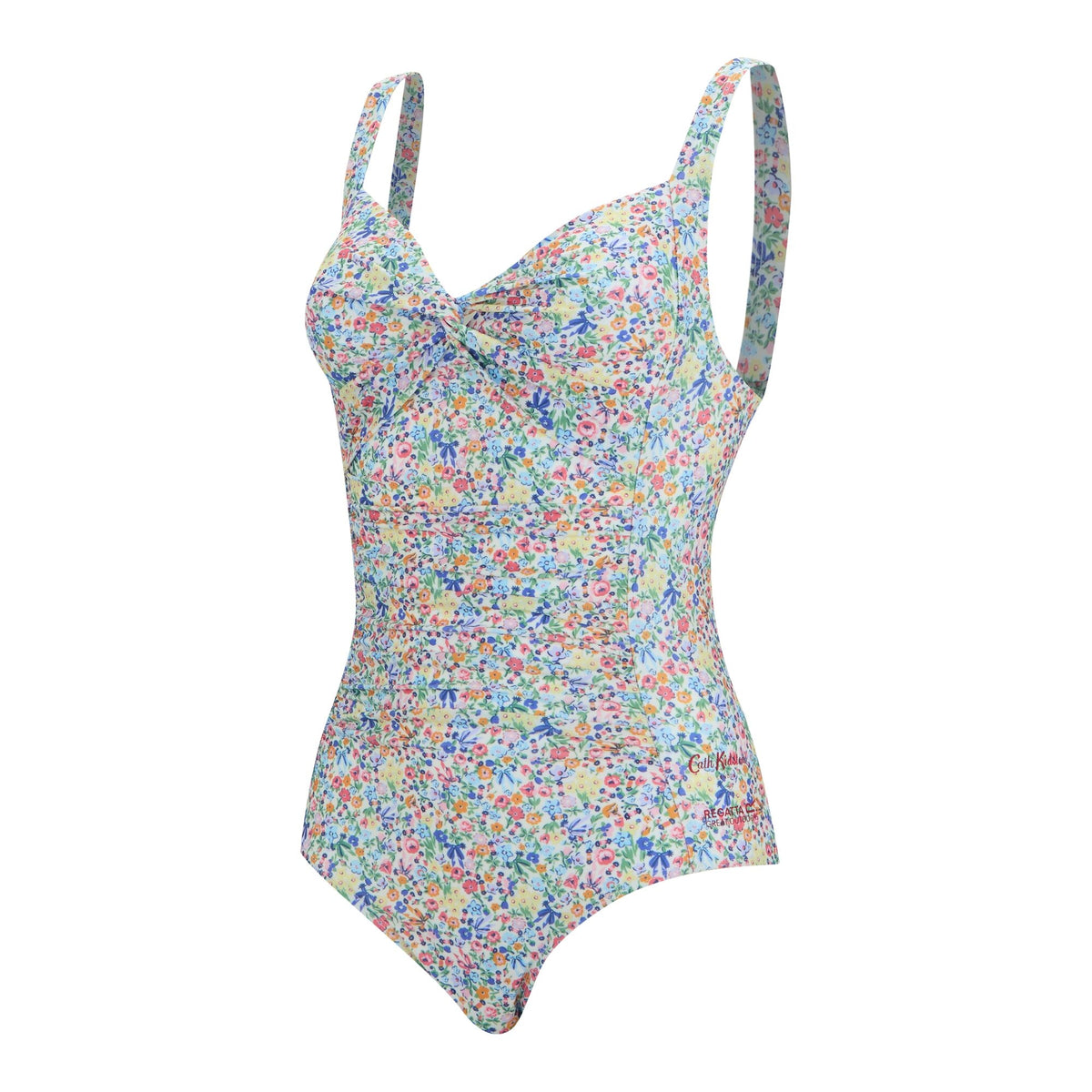 Cream Harmony - Side - Regatta Womens-Ladies Cath Kidston Ditsy Floral Swimwear