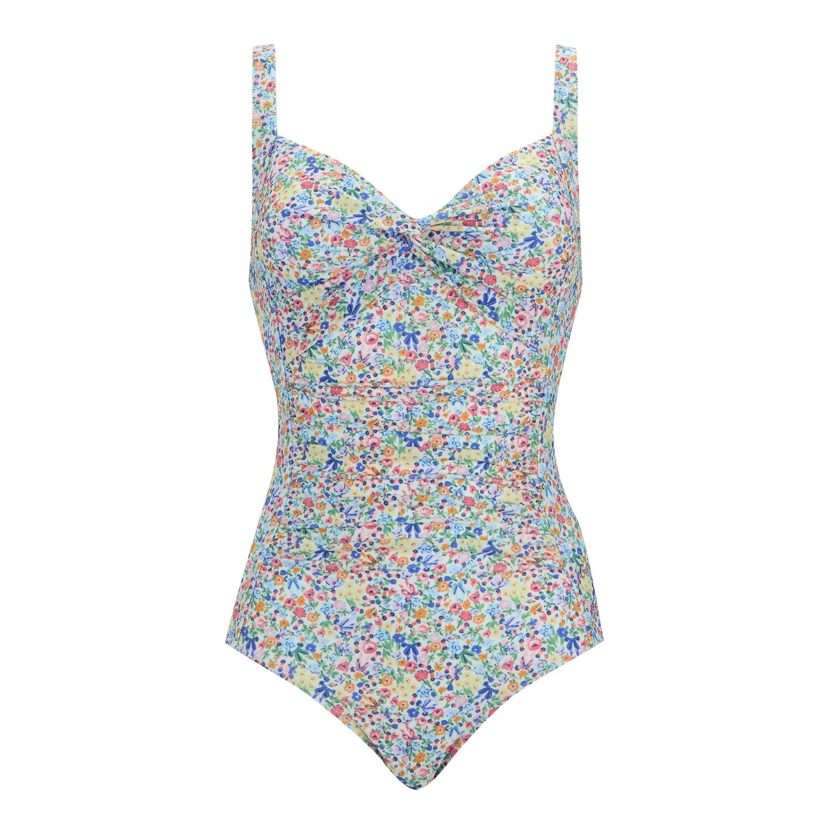 Cream Harmony - Front - Regatta Womens-Ladies Cath Kidston Ditsy Floral Swimwear