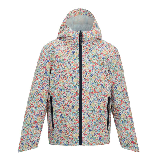 Powder Lilac-Pink Haze - Front - Regatta Girls Cath Kidston Floral Waterproof Jacket