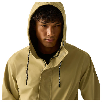 Desert Beige - Close up - Regatta Mens Matteth Waterproof Soft Shell Jacket