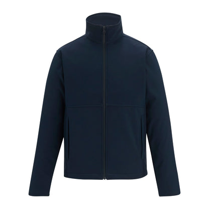 Navy - Front - Regatta Professional Unisex Adult Recyclable Soft Shell Jacket
