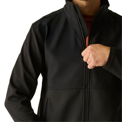 Black - Pack Shot - Regatta Professional Unisex Adult Recyclable Soft Shell Jacket