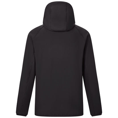 Black - Back - Regatta Mens Ossek Soft Shell Jacket