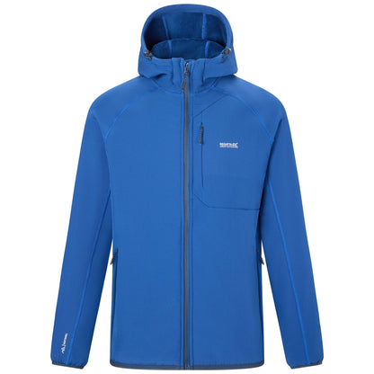 Aviator Blue - Front - Regatta Mens Ossek Soft Shell Jacket