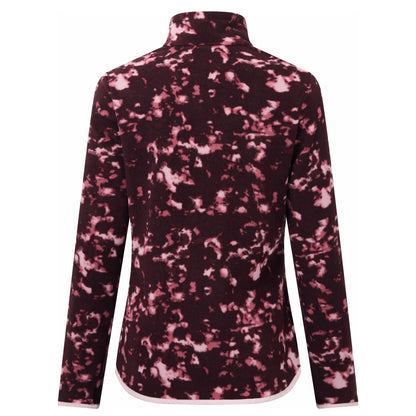Fig - Back - Regatta Womens-Ladies Margot Brush Stroke Quarter Zip Fleece
