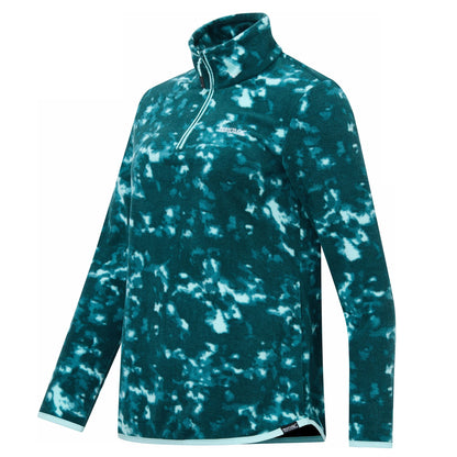 Mediterranea - Side - Regatta Womens-Ladies Margot Brush Stroke Quarter Zip Fleece